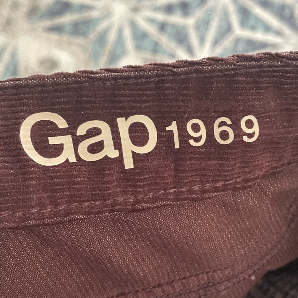 GAP 1969 Chocolate Brown Corduroy Pants